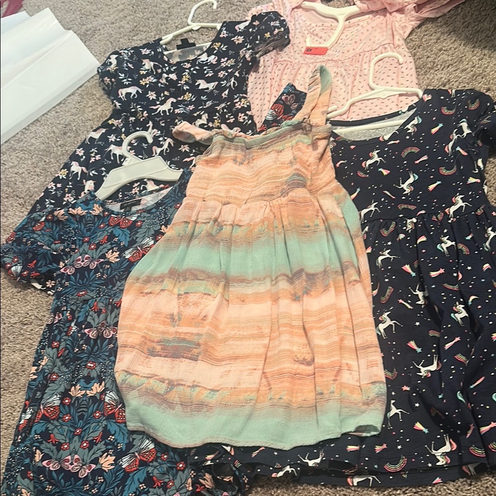 Dress lot of 5 dresses size 6/6x all worn once